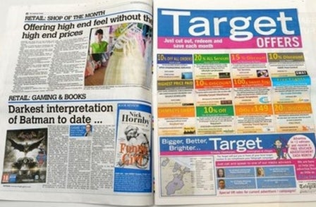 Grimsby Target makes return to print eight years after being shut down
